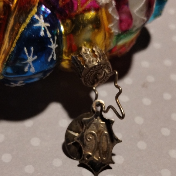 Christopher Radko Adorn-A-Door Blown Glass Christmas Ornament - Picture 2 of 4